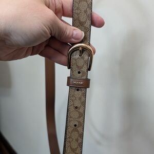 Coach Brown Women's Belt
